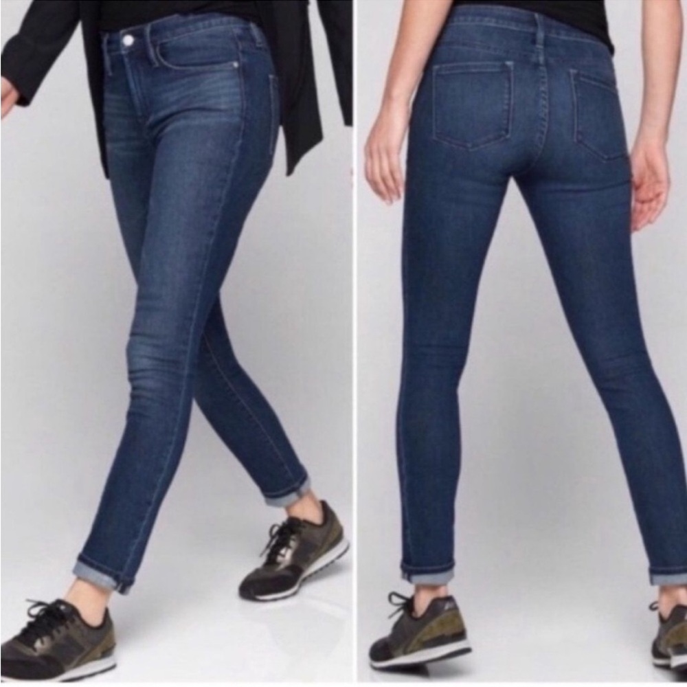 NWT Athleta Sculptek Ultra Skinny Jean True Blue 24X Plus Size NWT